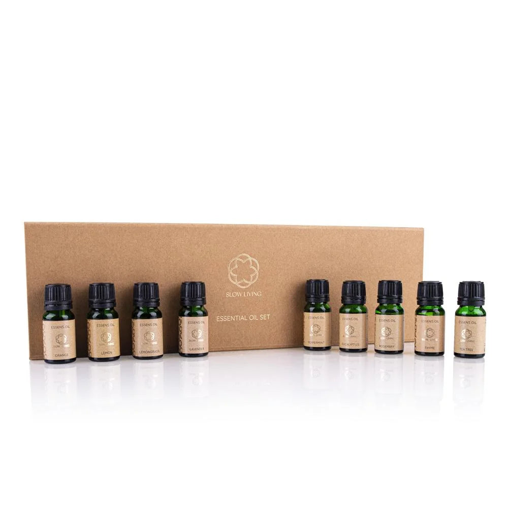 Essens Slow Living Exclusive Set Of 9 Essential Oils